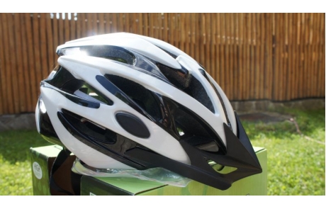 Casca MTB BikeForce Arrow Alb/Negru